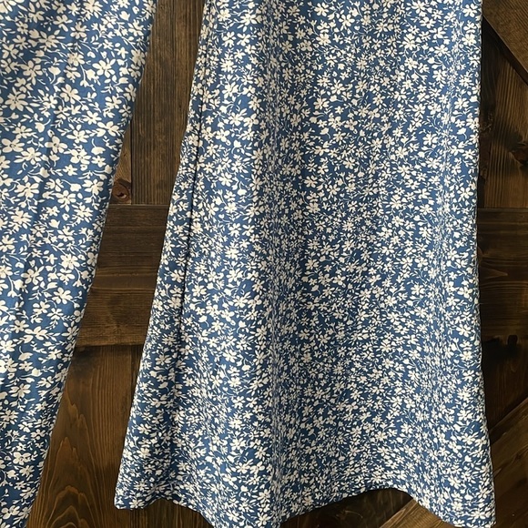 SHEIN Spring Break Ditsy Floral Wide Leg Pants - Picture 6 of 10